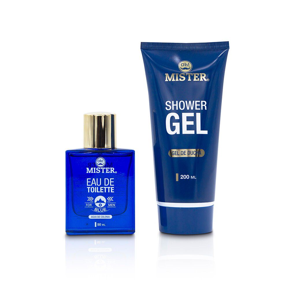 Men´s-Set-Blue-Eau-de-Toilette-Spray-50-mL-+-Shower-Gel-200-mL-imagen-2