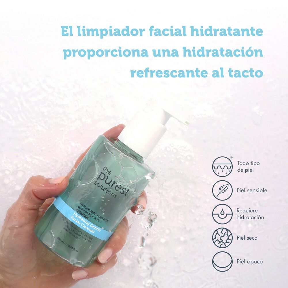 Limpiador-Facial-Suave-Hidratante.--%0,5-Ácido-Hialurónico-%0.5-Sodio-Pca-+-Ceramida-200ml-imagen-3