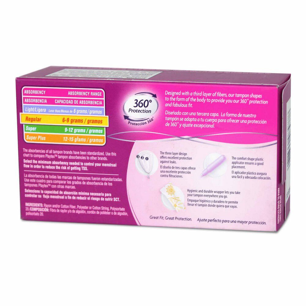 Tampón-Gentle-Glyde-Regular-con-Aplicador-Flujo-Leve-a-Moderado-8-Unidades-imagen-2