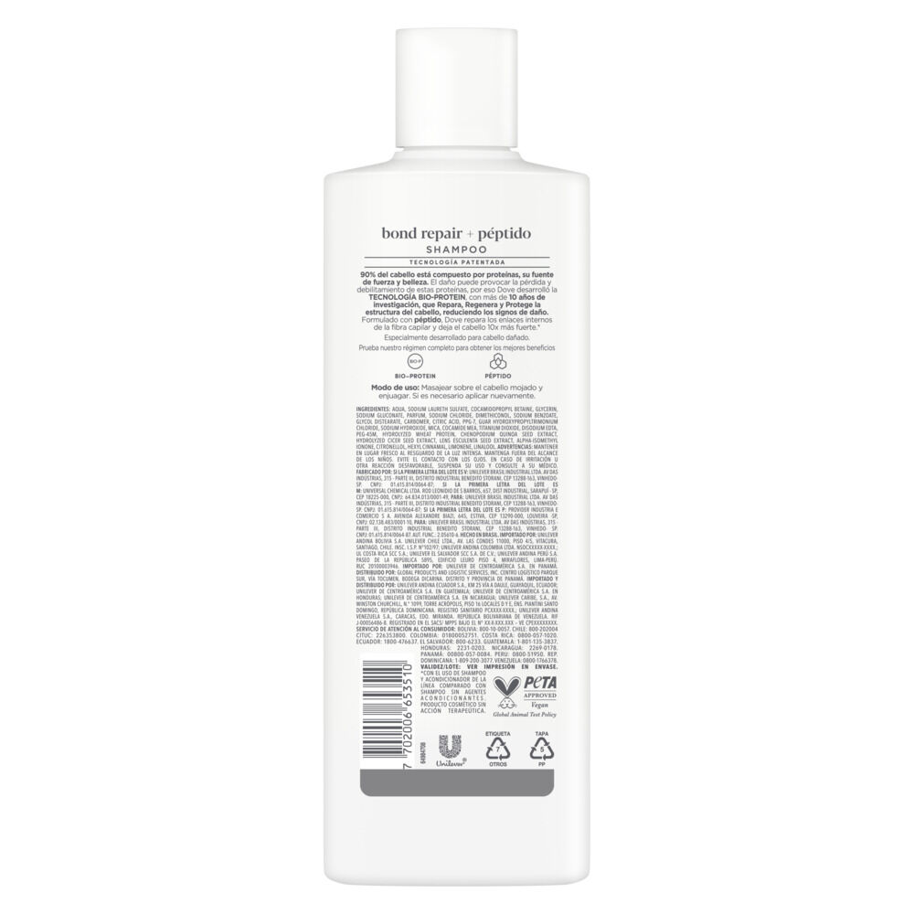 Shampoo-Bond-Repair-+-P&eacute;ptido-350ml-imagen-2