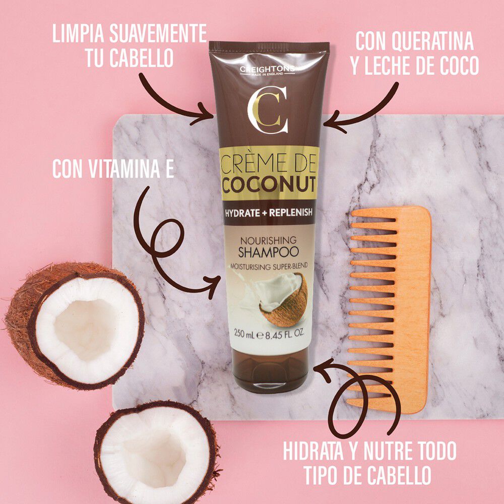 Shampoo-Hidratante-Creme-De-Coconut-&-Keratin-Moisturising-250-ml-imagen-3