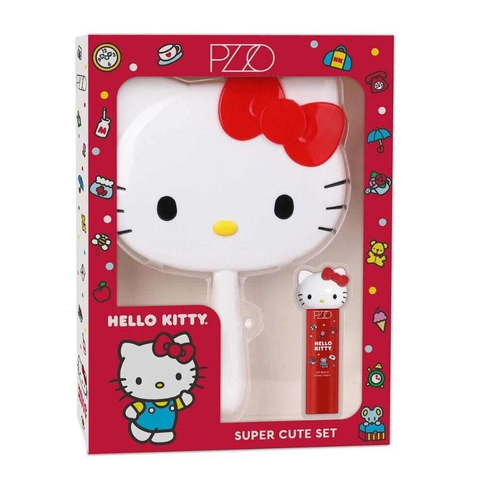 Set-Super-Cute-Hello-Kitty-Espejo-+-B&aacute;lsamo-imagen-1