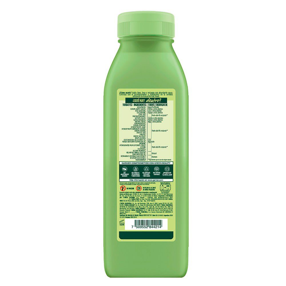 Garnier-Hair-Food-Shampoo-Aguacate-Nutrición-Cabello-Seco-300-mL-imagen-3