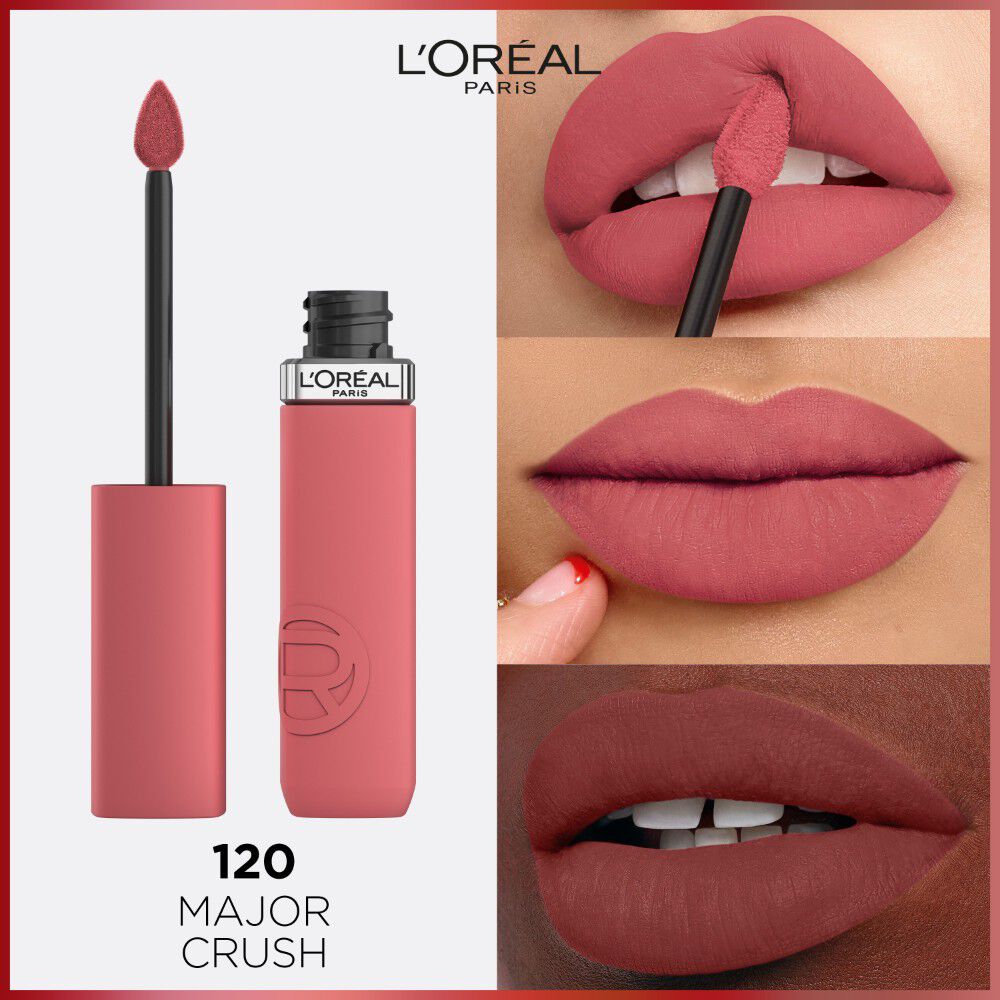Labial-Líquido-Infallible-Le-Matte-Resistance-120-Major-Crush-2.7-ml-imagen-3