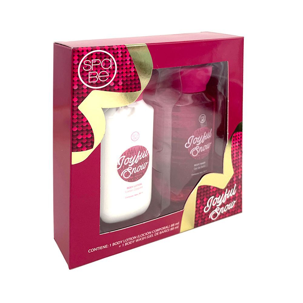 Set-Joyful-Snow-Loci&oacute;n-Corporal-88ml-+-Shower-Gel-88ml-imagen-3