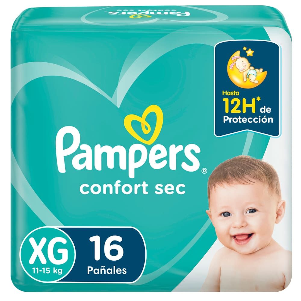 Pa&ntilde;al-Confort-Sec-Xg-(12-15-Kg)-Extra-Seco-Pods-X16-imagen-1