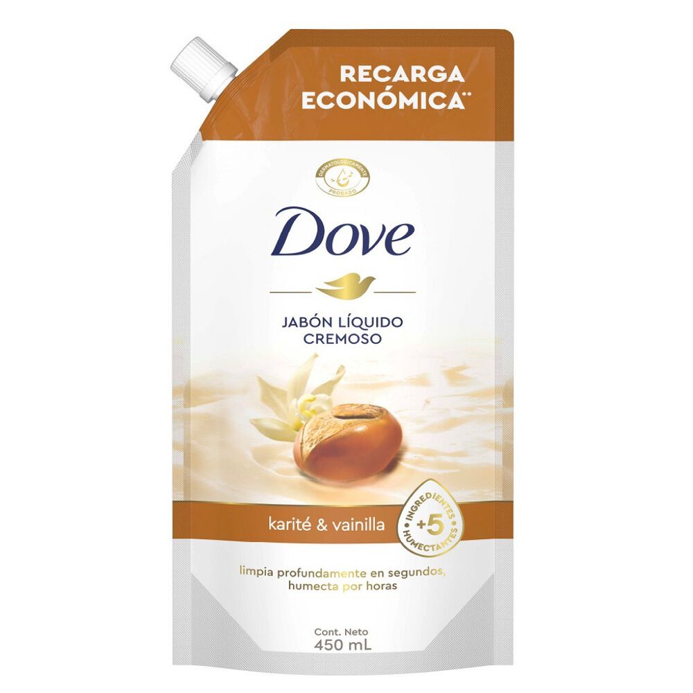 Dove-Jab&oacute;n-L&iacute;quido-cremoso-karite-&-vainilla.-Recarga-econ&oacute;mica-450ml-imagen