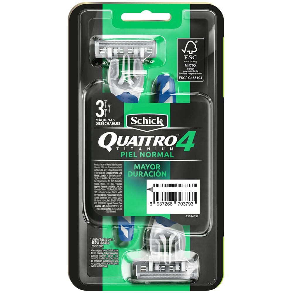 Máquina-de-Afeitar-Quattro-4-Titanium-imagen-2