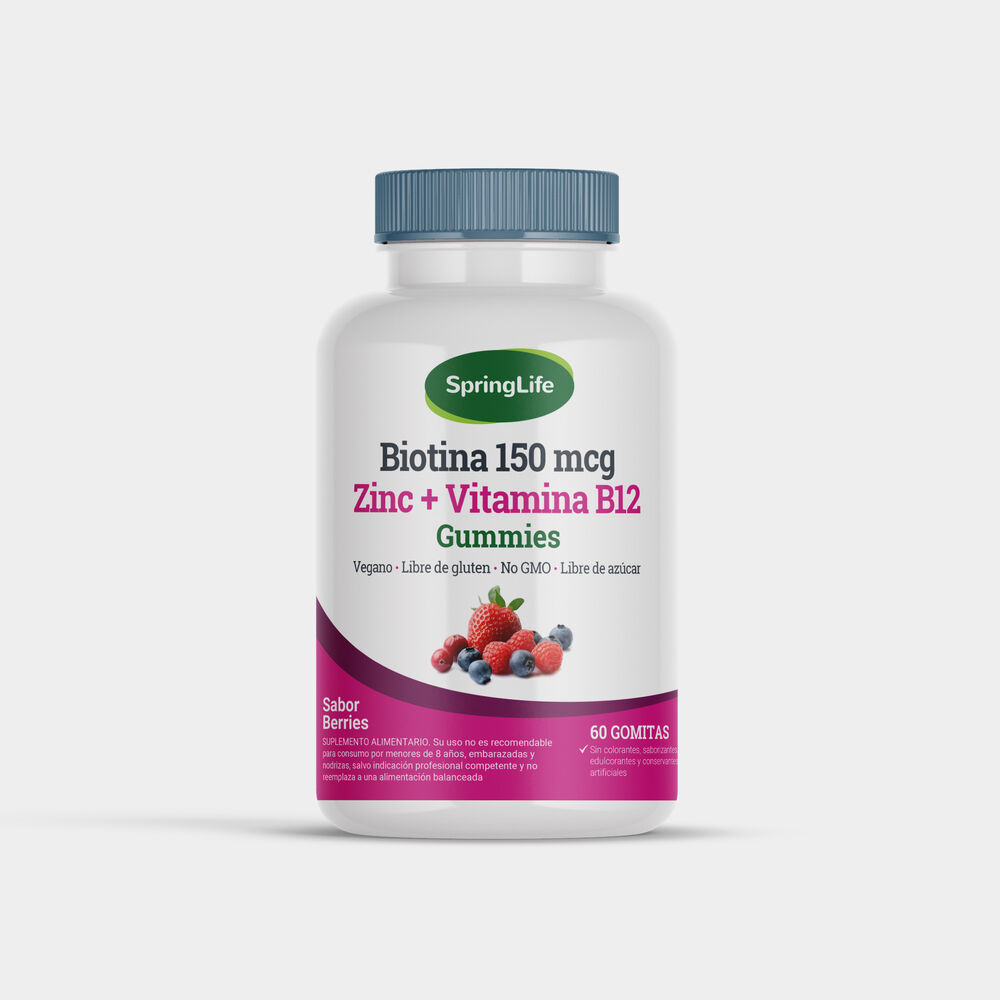 Springlife-Biotina-150mcg-en-Gomitas-imagen