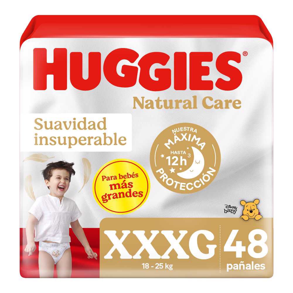 Pa&ntilde;al-Huggies-Natural-Care-XXXG-48-imagen-1