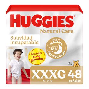 Pa&ntilde;al-Huggies-Natural-Care-XXXG-48-imagen