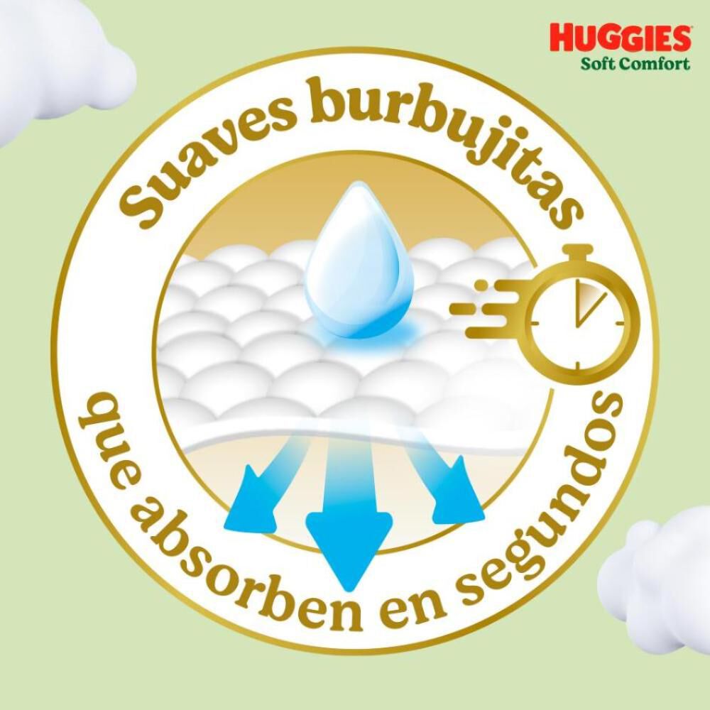 Pa&ntilde;ales-Huggies-Soft-Comfort-4/XG-52-Un-imagen-3