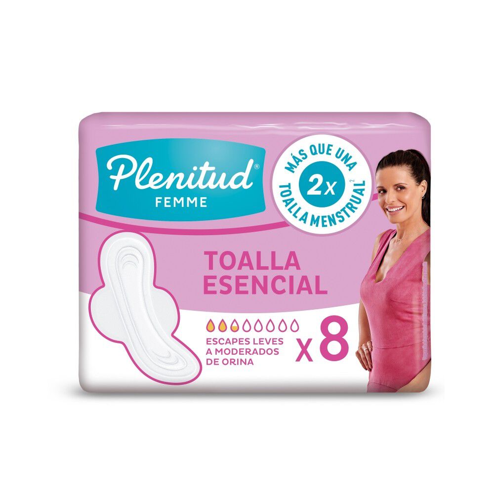 Toalla-Incontinencia-Leve-Esencial-8-Unidades-imagen-1