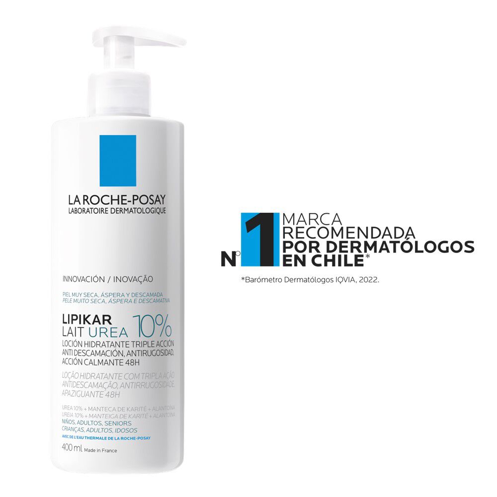Loci&oacute;n-Hidratante-Lipikar-Urea-10%-400ml-imagen-2
