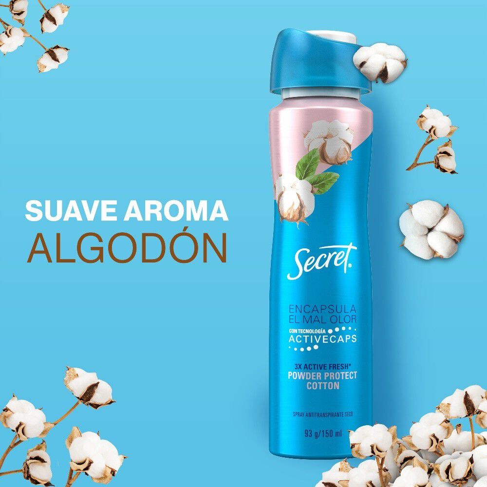 Antitranspirante-Spray-Powder-Protect-Cotton-93-g-imagen-4