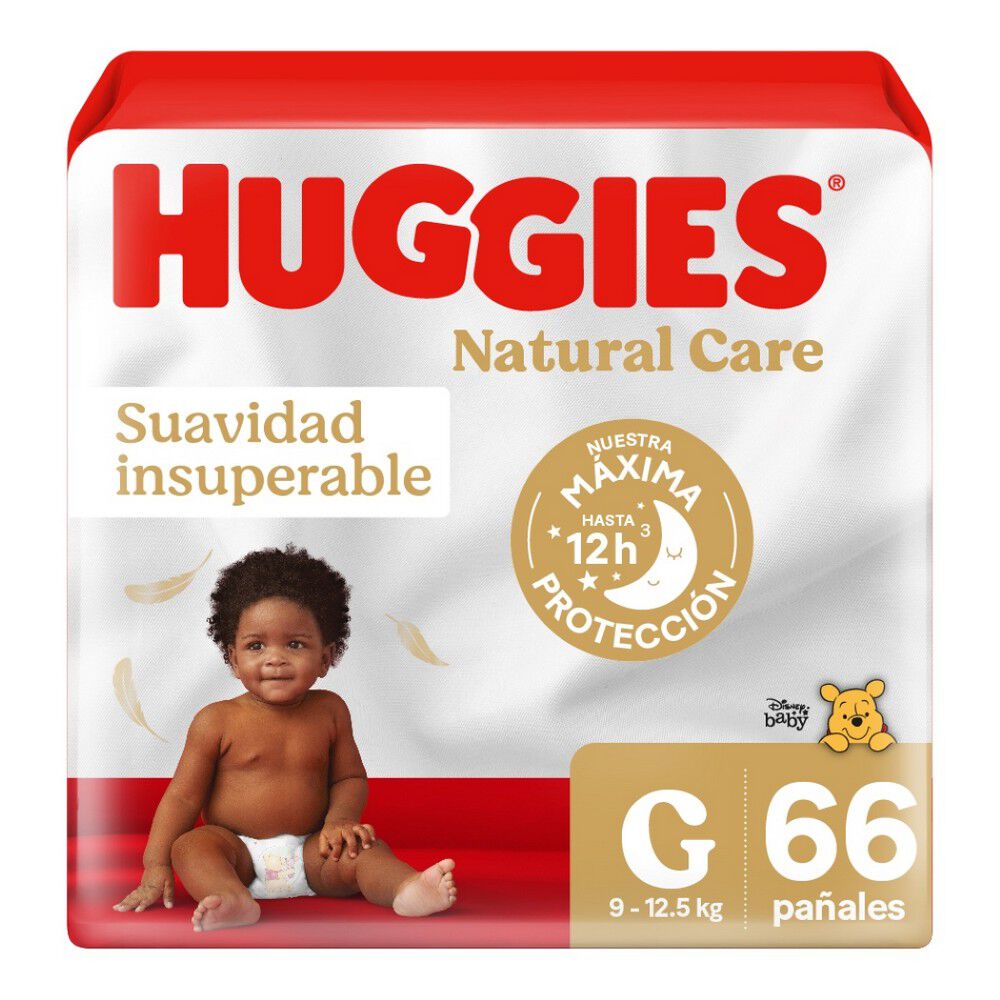 Pañal-Huggies-Natural-Care-G-66-unidades-imagen-1