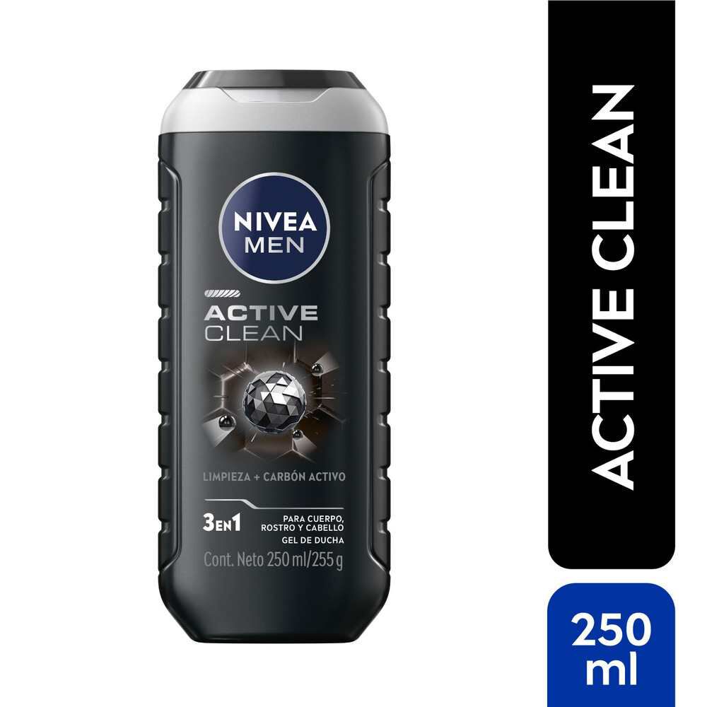 Gel-de-Ducha-Nivea-Men-Active-Clean-250-mL-imagen-2