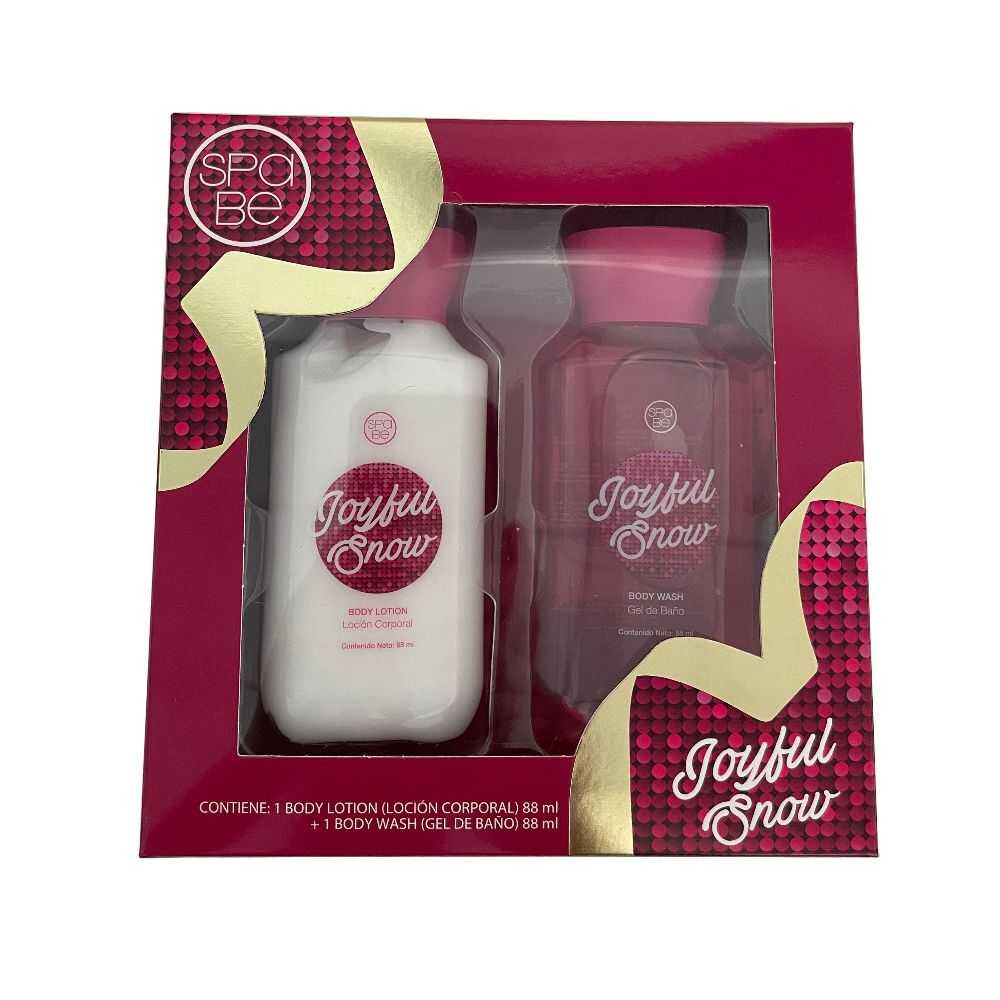 Set-Joyful-Snow-Loci&oacute;n-Corporal-88ml-+-Shower-Gel-88ml-imagen-1