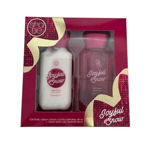 Set-Joyful-Snow-Loci&oacute;n-Corporal-88ml-+-Shower-Gel-88ml-imagen