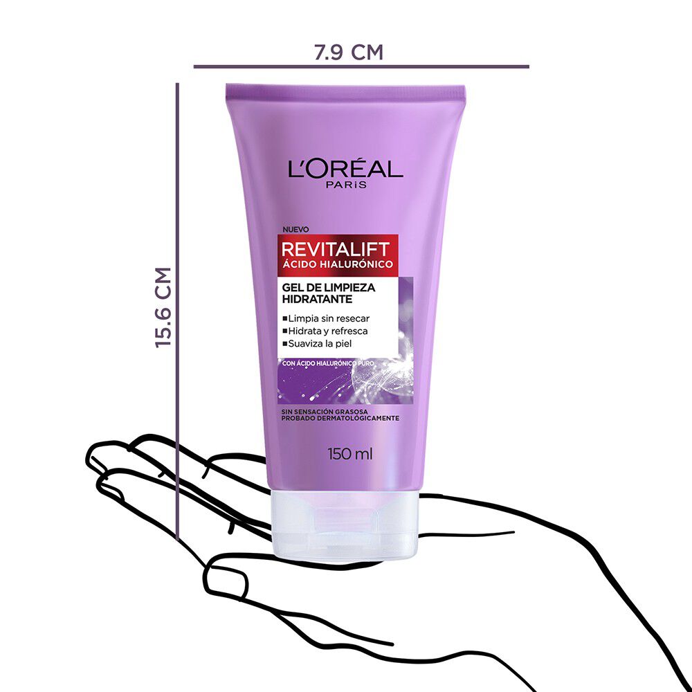 Gel-de-Limpieza-Hidratante-Revitalift-&Aacute;cido-Hialur&oacute;nico-150-mL-imagen-4