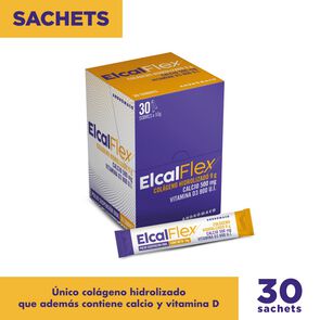 Elcal-Flex-Colageno-Hidrolizado-Polvo-Suspension-Oral-30-Sobres-imagen