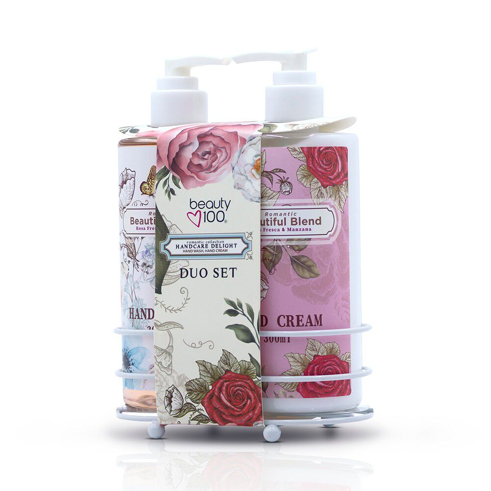 Romantic-Crema-de-Manos-300-mL-+-Jabón-Líquido-300-mL-imagen-3