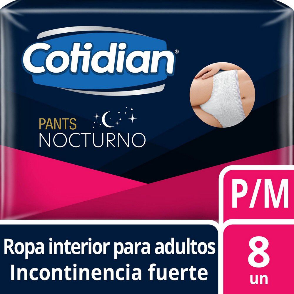 Ropa-Interior-desechable-Nocturna-talla-P/M-8-unidades-imagen-1