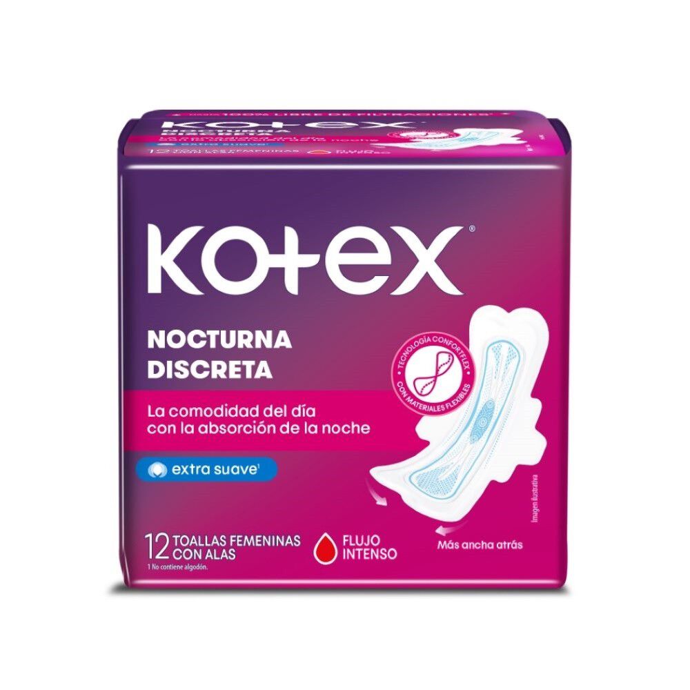 Toalla-Higiénica-Nocturna-UF-Tela-Ultra-Suave-12-Unidades-imagen-2