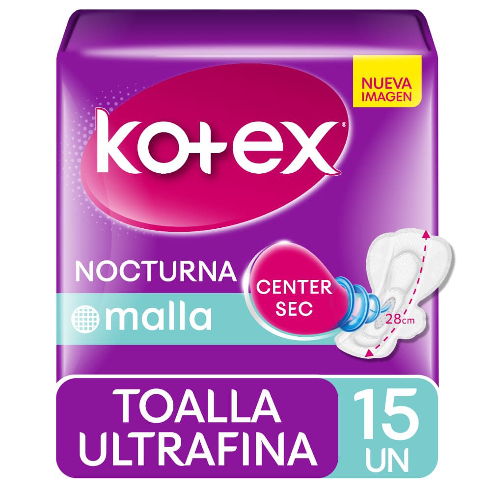 Toalla-Higi&eacute;nica-Kotex--Ultrafina-Nocturna-15-un-imagen-1