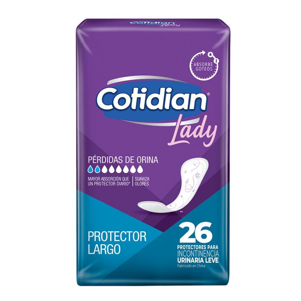 Protector-para-Incontinencia-Urinaria-Leve,-Largos-26-Unidades-imagen-2