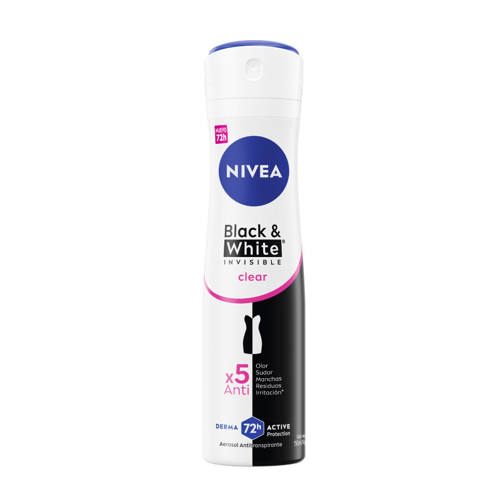 Desodorante-Spray-Invisible-Black-&-White-Clear-150-mL-imagen-1