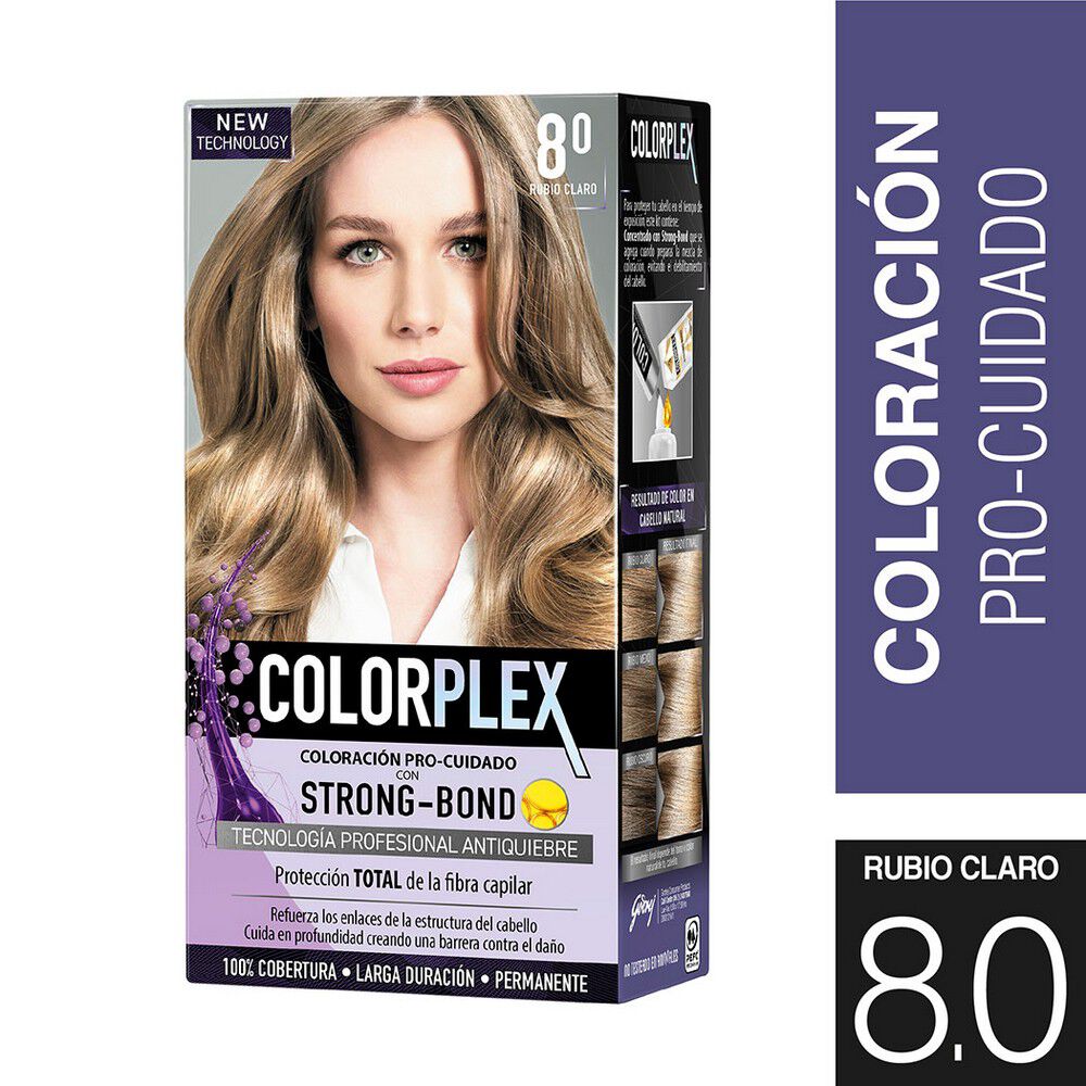 Coloración-Permanente-Pre-Cuidado-Strong-Bond-8.0-Rubio-Claro-imagen-1