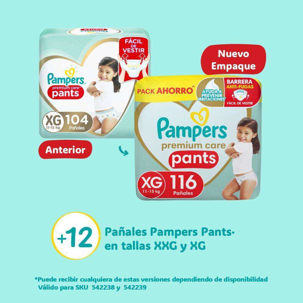 Pa&ntilde;ales-Premium-Care-Pants-Talla-XG,-116-Unidades-imagen-1