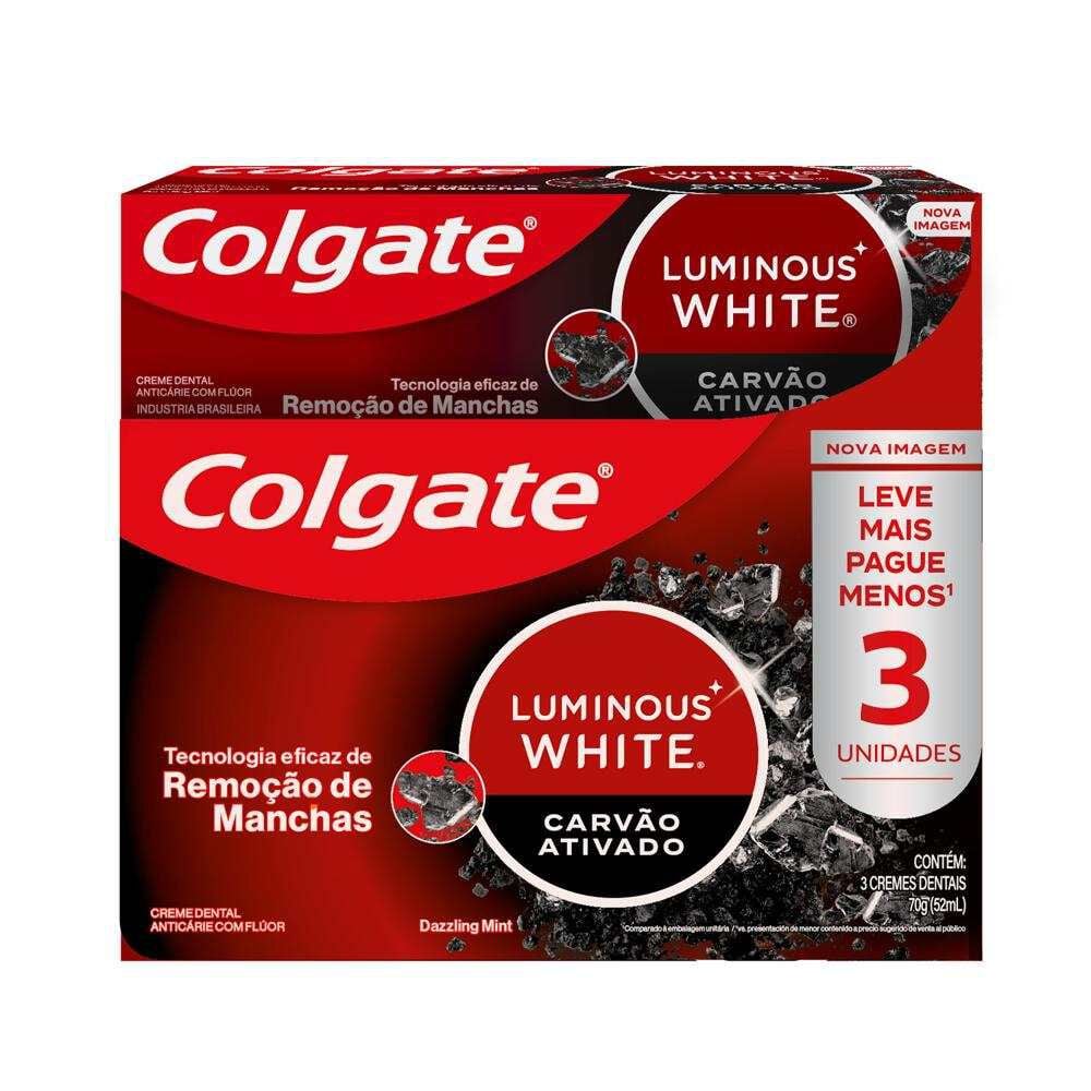 Pasta-Dental-Blanqueadora-Luminous-White-Charcoal-3X90Gr-imagen-1
