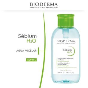 Sebium-H2O-Agua-Micelar-Pieles-Grasas-Mixtas-O-con-Tendencia-Acn&eacute;ica-500-mL-con-Pompa-imagen