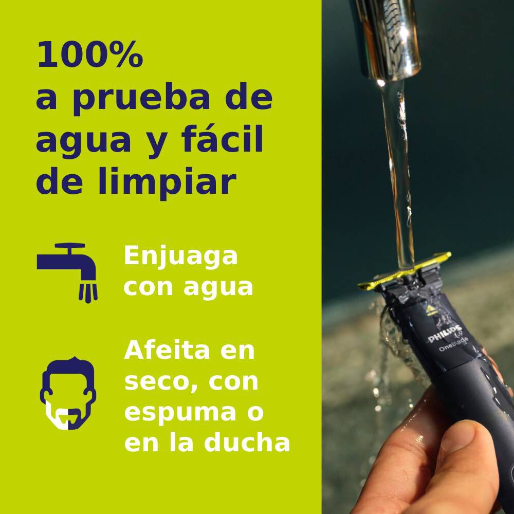 One-Blade-Maquina-de-Afeitar-+-Peines-para-Barba-X2-imagen-4