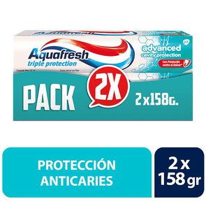 Pack-Crema-Dental-Advanced-Triple-Protecci&oacute;n-Con-Fl&uacute;or-158-grs-x2-imagen