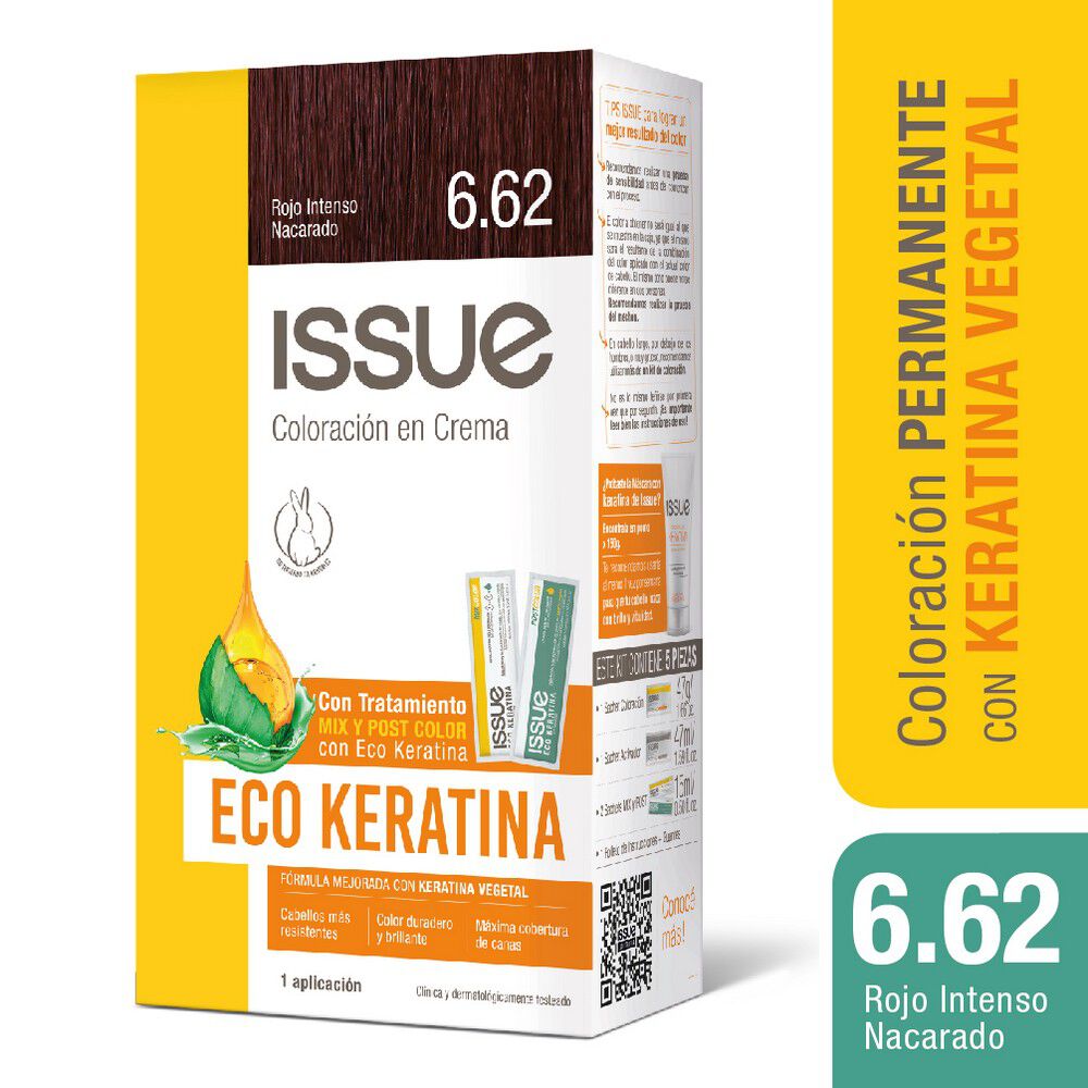Eco-Keratina-Kit-De-Coloraci&oacute;n-En-Crema-Tono-6.62-Rojo-Intenso-Nacarado-imagen-1