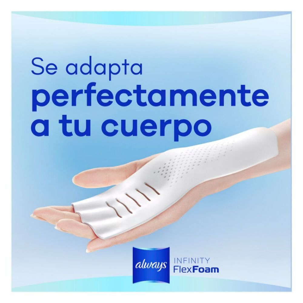 Toalla-Higiénica-Nocturna-Ultradelgada-Infinity-Con-FlexFoam-Tela-Suave-16-Unidades-imagen-3