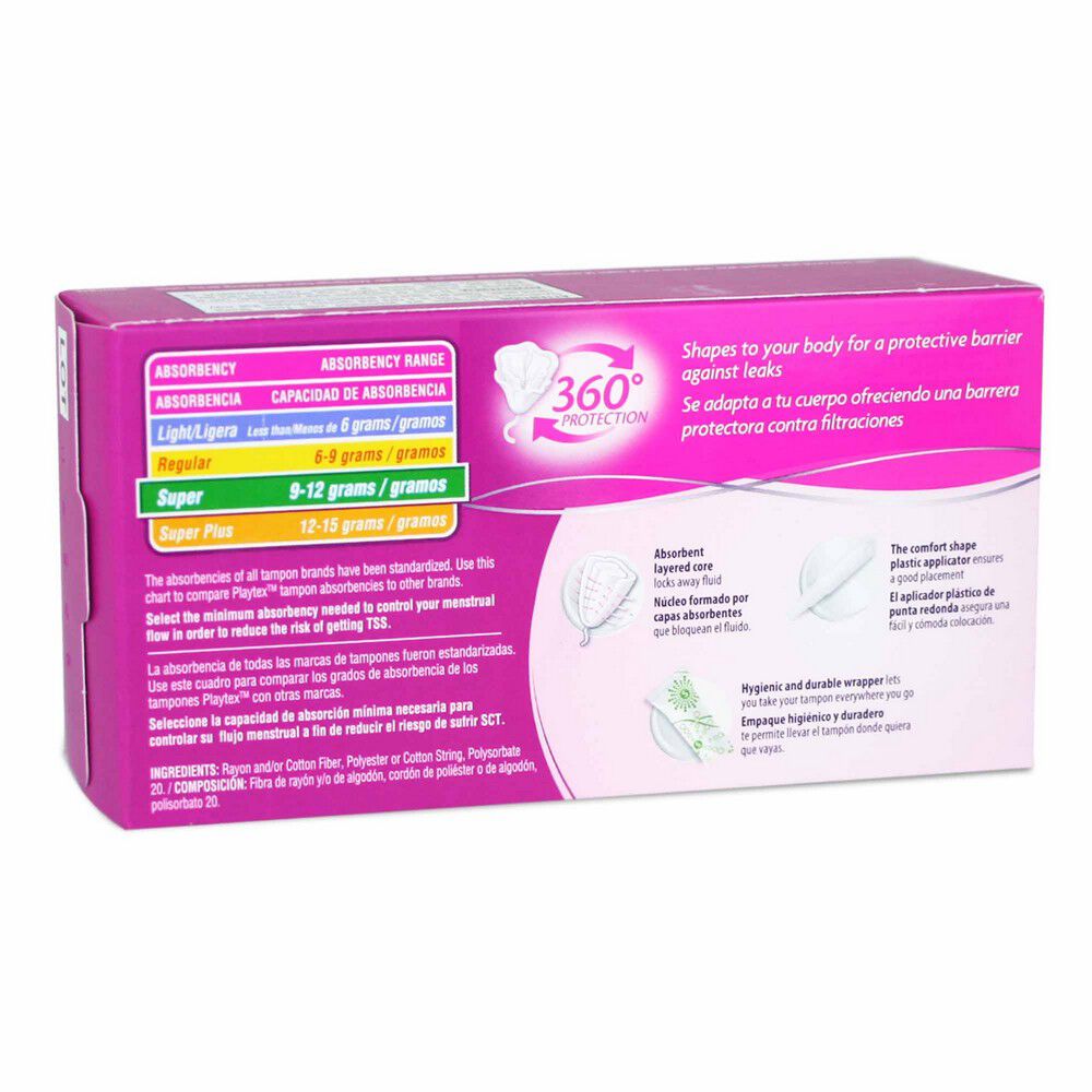 Tampón-Gentle-Glyde-Super-Con-Aplicador-Flujo-Moderado-a-Intenso-8-Unidades-imagen-3