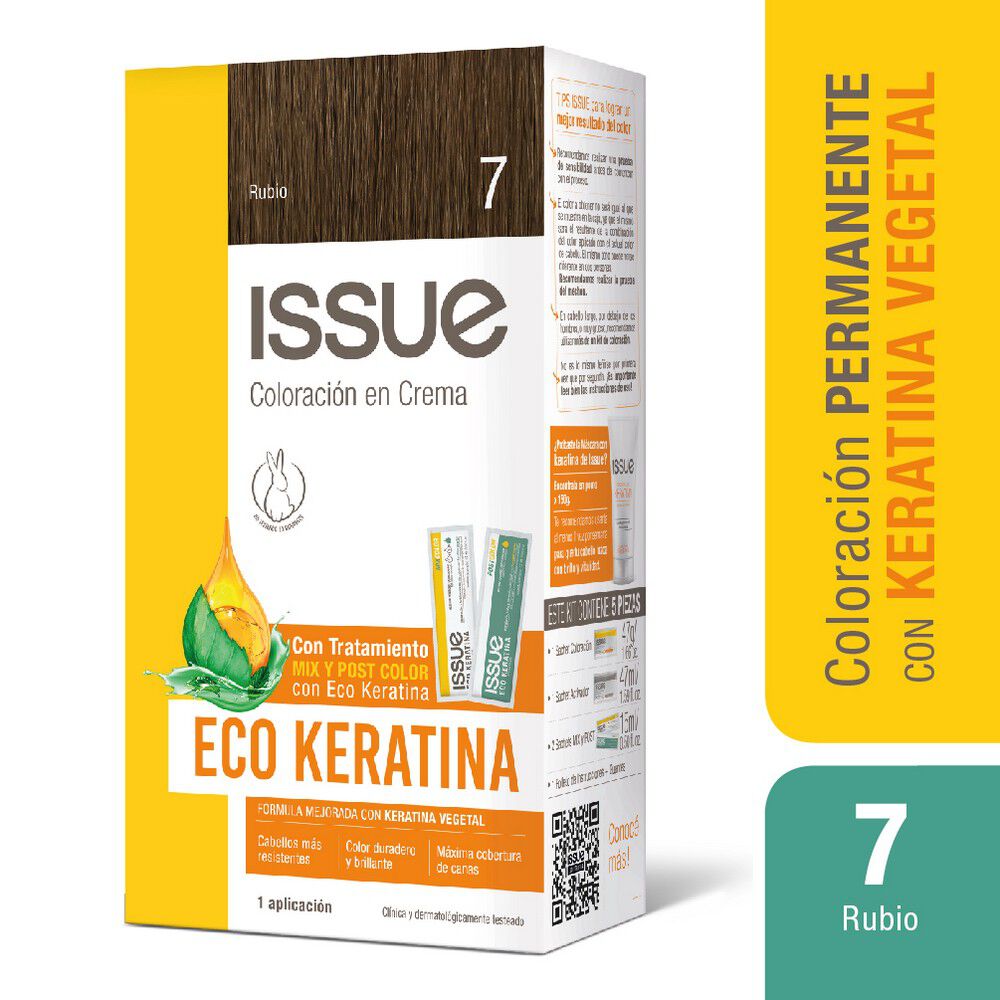 Eco-Keratina-Kit-De-Coloraci&oacute;n-En-Crema-Tono-7-Rubio-imagen-1