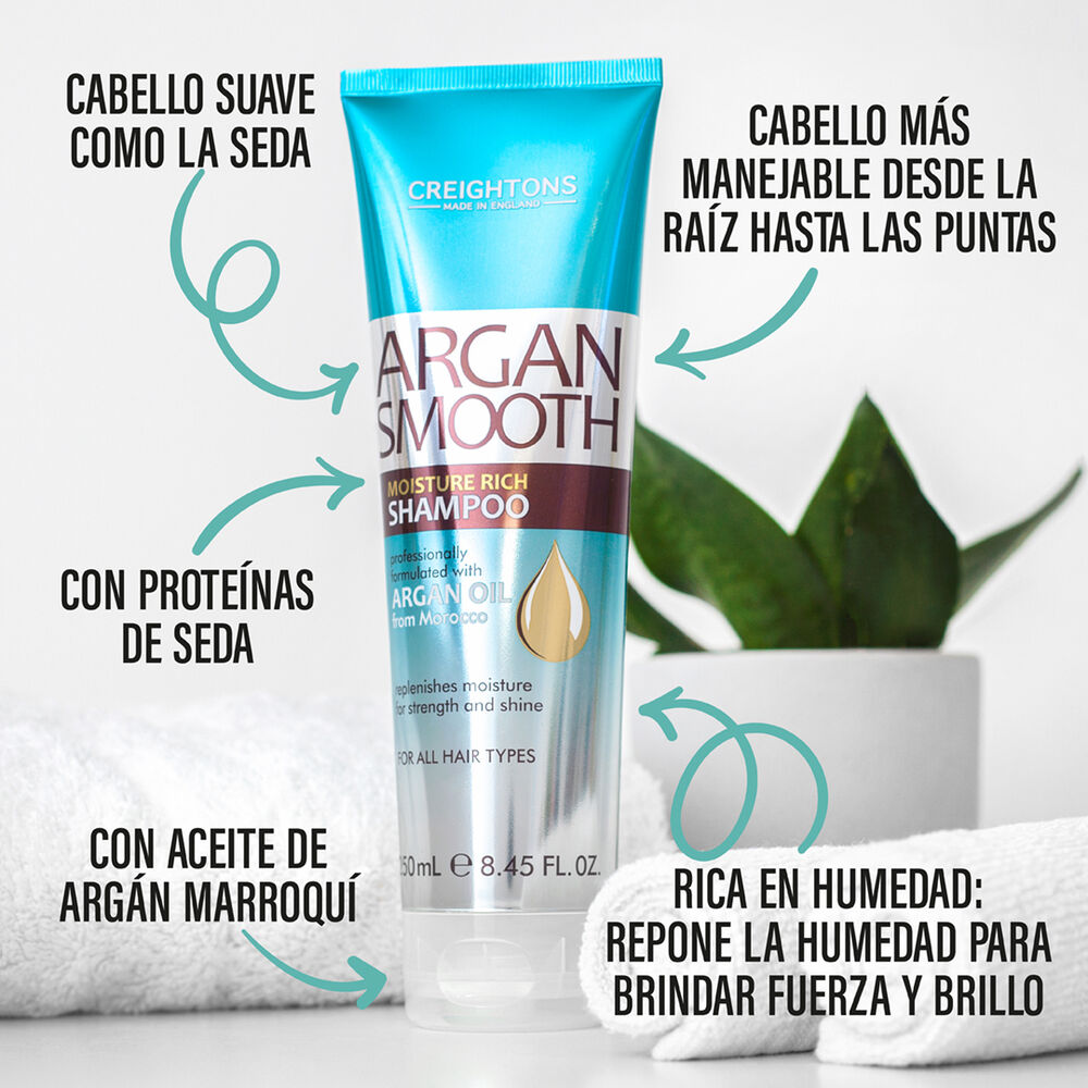 Shampoo-Argán-Smooth-Moisture-Rich-250-ml-imagen-2