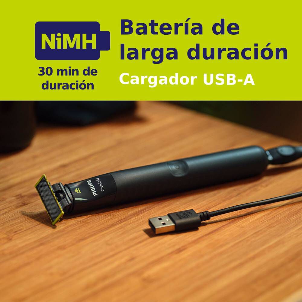 One-Blade-Maquina-de-Afeitar-+-Peines-para-Barba-X2-imagen-5