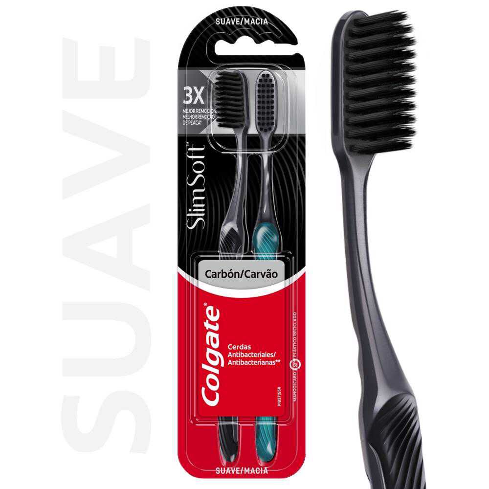 Cepillo-Dental-SlimSoft-Black-Suave-Pack-de-2-Cepillos-imagen-1