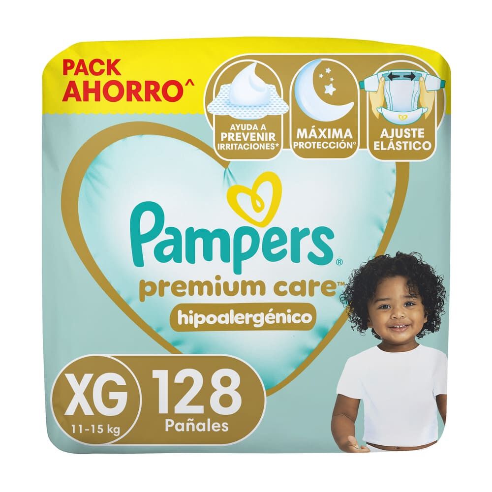Premium-Care-Pa&ntilde;ales-Desechables-XG-128-Unidades-imagen-1