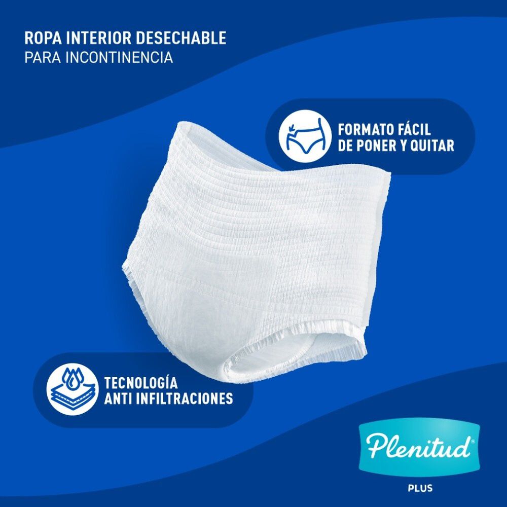 Protect-Plus-Ropa-Interior-Desechable-Incontinencia-Intensa-P/M-x24-imagen-4