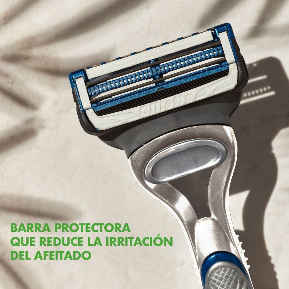 Skinguard-Sensitive-Maquina-de-Afeitar-Recargable-+-Repuesto-imagen-3