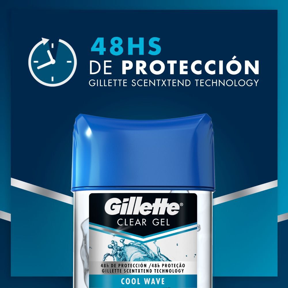 Antritranspirante-Clear-Gel-Cool-Wave-82-g-imagen-2