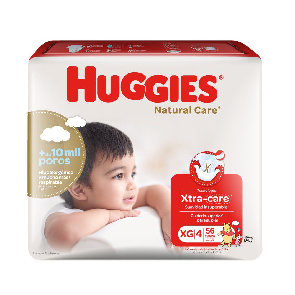 Natural-Care-Pañal-Unisex-Talla-XG-56-Unidades-imagen-2