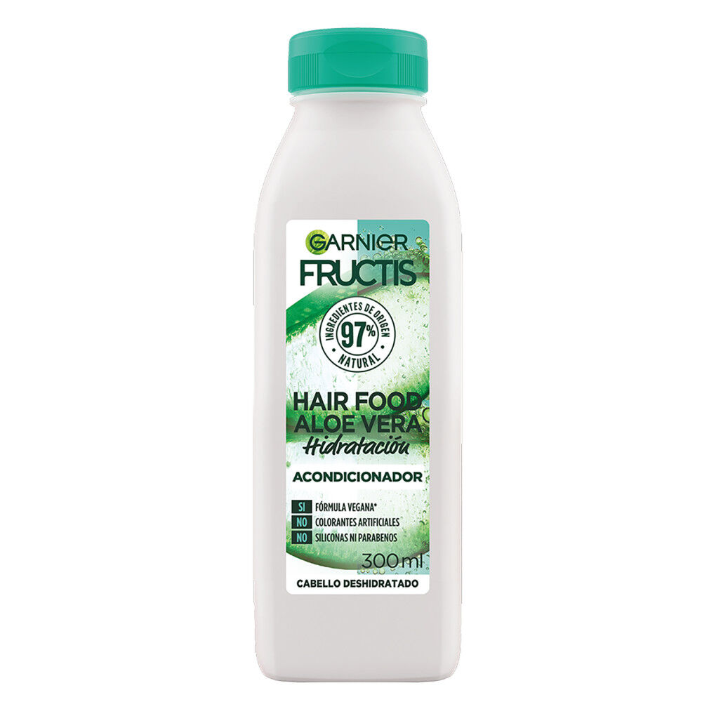 Garnier-Hair-Food-Acondicionador-Aloe-Vera-Hidratación-Cabello-Deshidratado-300-mL-imagen-2